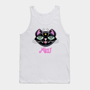 miau cat Tank Top